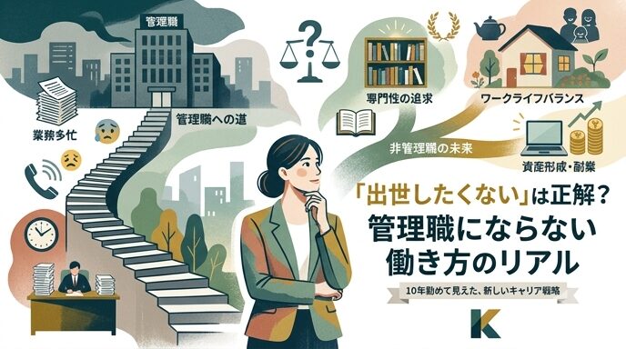 「出世したくない」は正解？公務員で管理職にならない働き方のリアルと新しいキャリア戦略